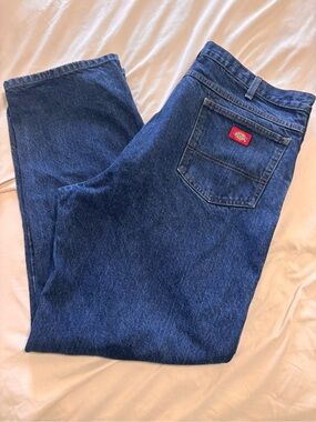 Dickies Men’s Relaxed Fit Jeans - Indigo Blue